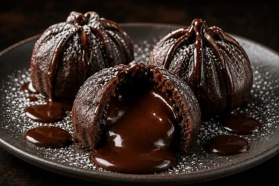 Choco Lava Dumplings
