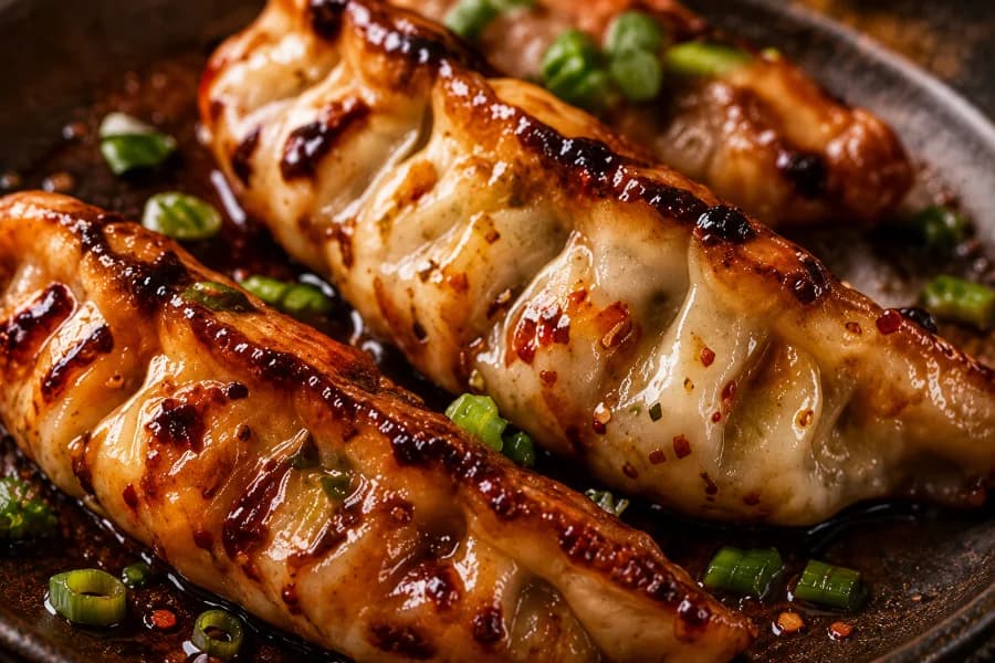 Jerk Chicken Dumplings