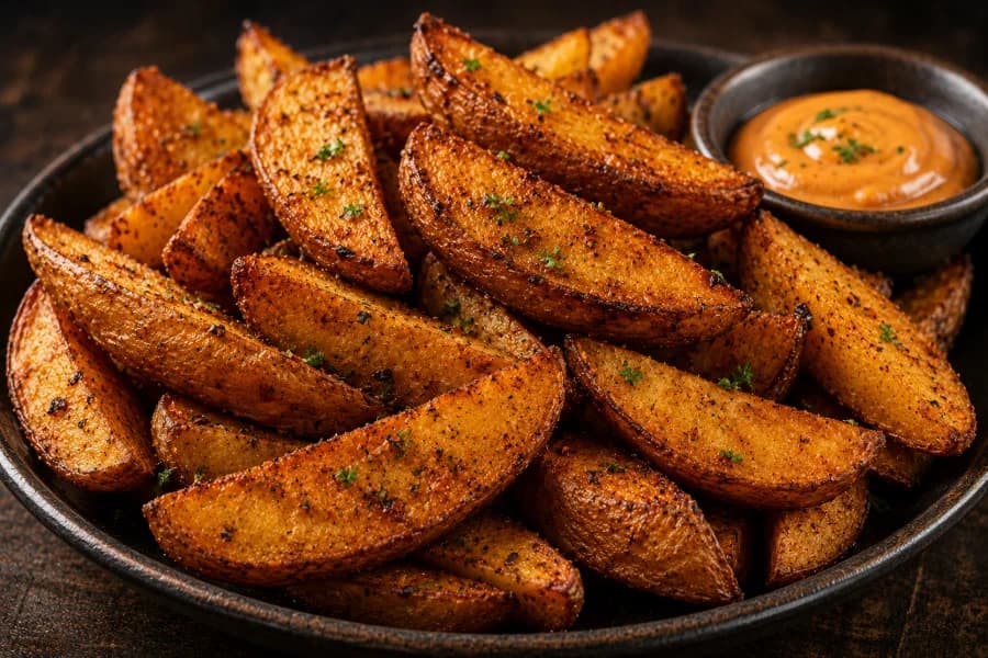 Mustang Potato Wedges
